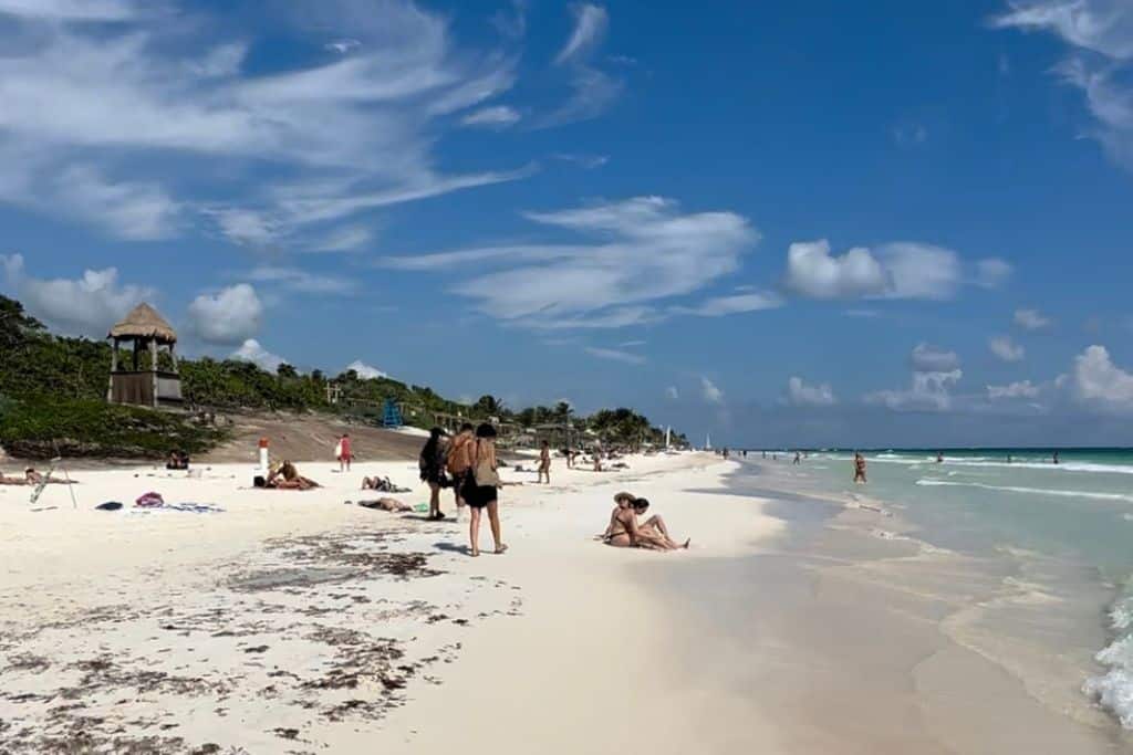 renting a car in Tulum is the easiest way to get to the beach
